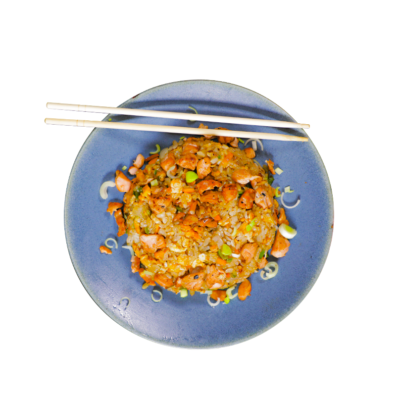 FRIED RICE saumon