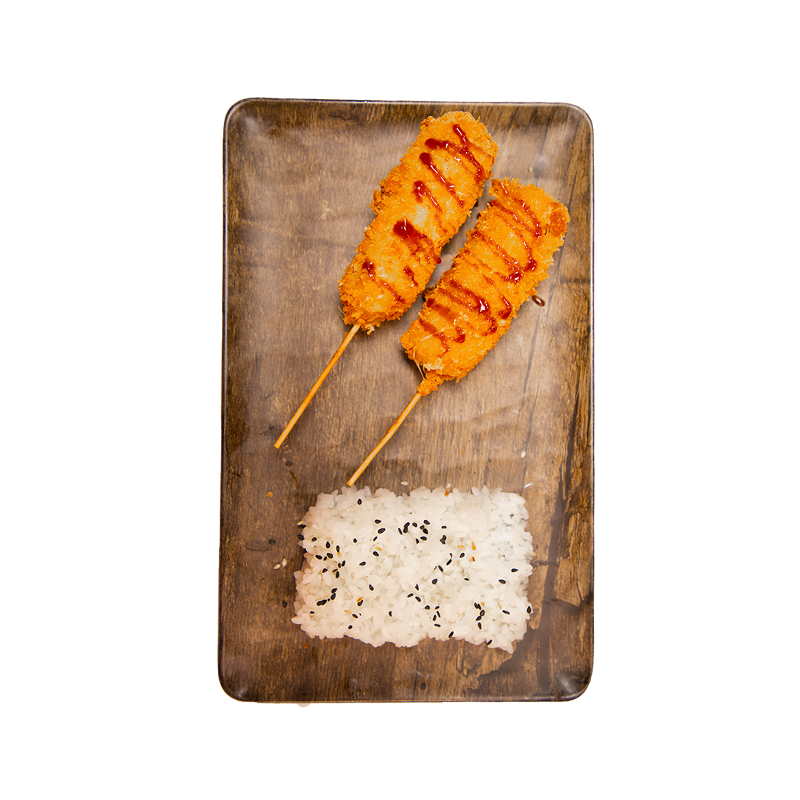 PAIRE YAKITORI CRUNCHY POULET FROMAGE